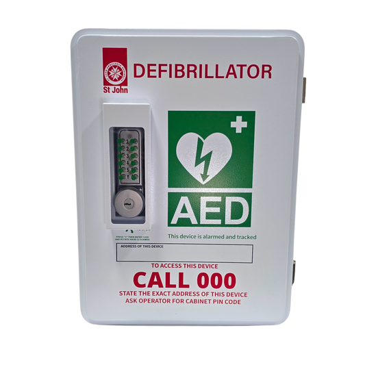 St John G5 iCPR Fully Automatic Defibrillator Outdoor Bundle