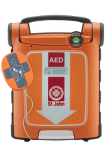 Load image into Gallery viewer, St John G5 iCPR Fully Automatic Defibrillator Bundle with Cabinet