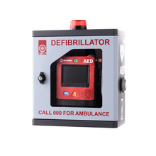 Load image into Gallery viewer, St John X3 Semi-Automatic Defibrillator Bundle with Outdoor Cabinet
