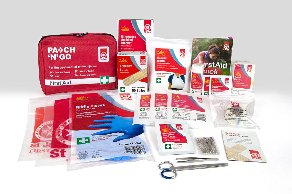 Personal First Aid Kit St John Ambulance Victoria
