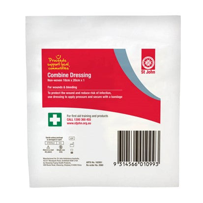 Combine Dressing 10cm x 20cm