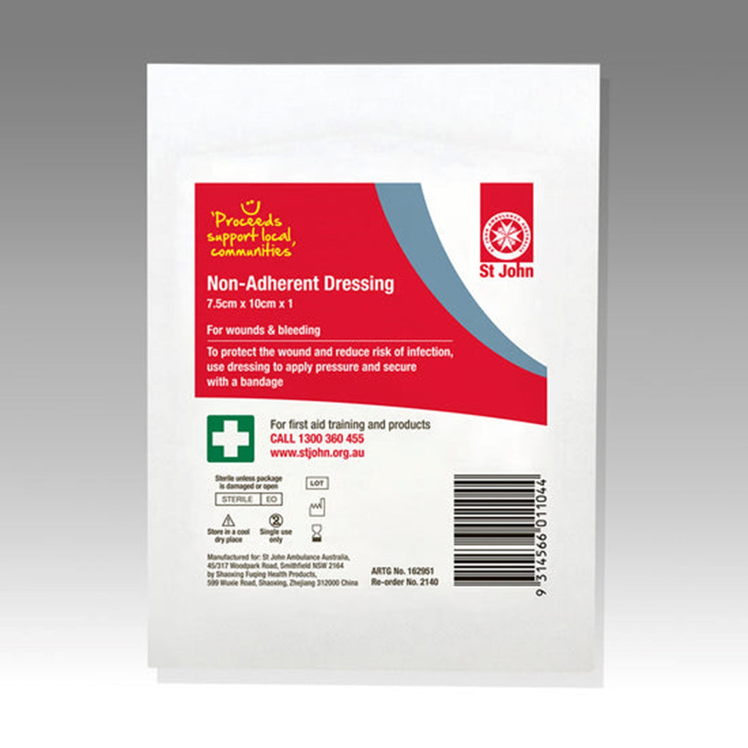 Non-adherent Dressing - 7.5cm x 10cm