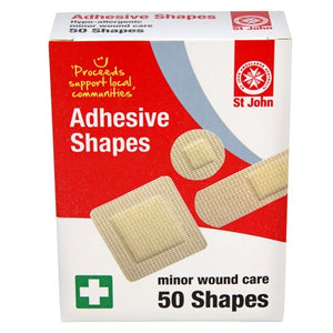 Shapes Plastic Adhesive - Box of 50