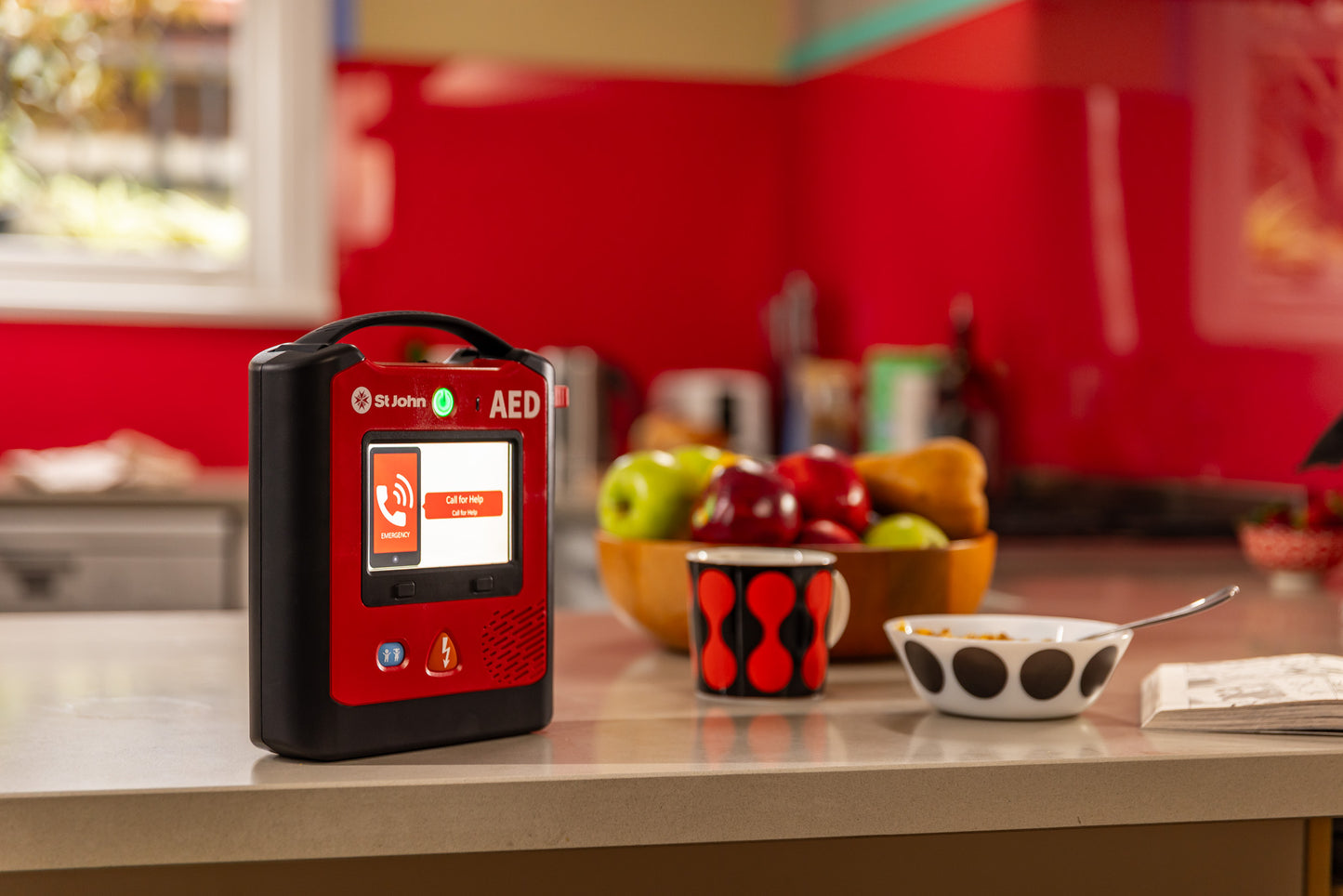 St John X3 Defibrillator