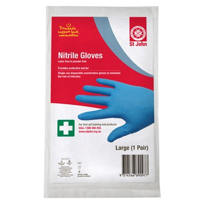 Nitrile Gloves Large - Single Pair
