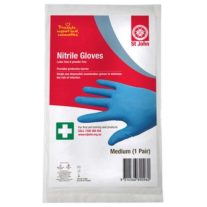 Nitrile Gloves Medium - Single Pair