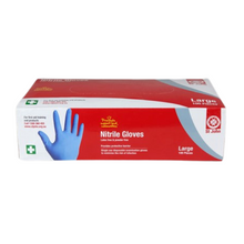 Load image into Gallery viewer, Nitrile Gloves Large - 100 Pack