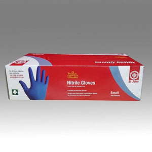 Nitrile Gloves Small - 100 Pack