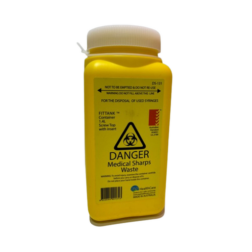 Sharps Disposable Container 1.4L