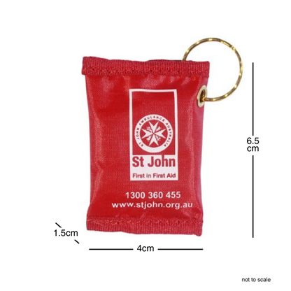 Resuscitation Face Shield With Key Ring