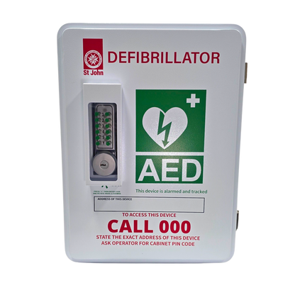 St John G5 iCPR Fully Automatic Defibrillator Outdoor Bundle