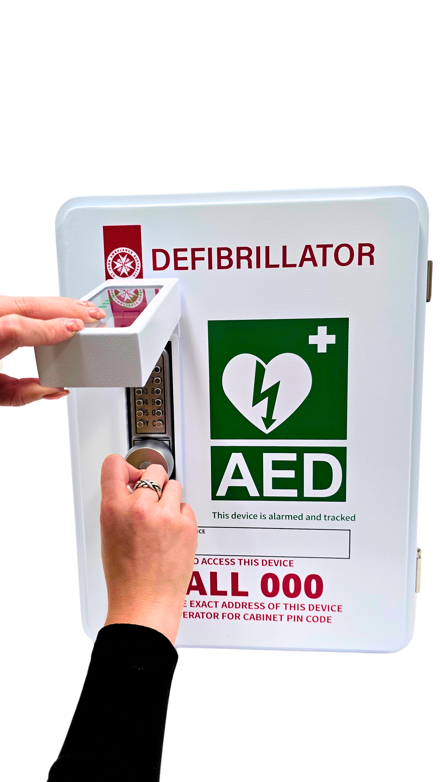St John G5 iCPR Fully Automatic Defibrillator Outdoor Bundle