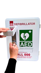 Defibrillator Cabinet - Outdoor with Keypad Lock