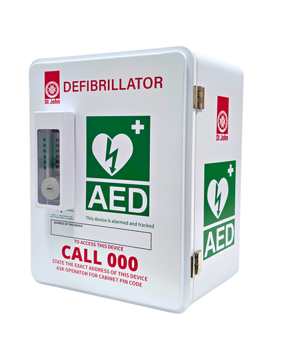 St John G5 iCPR Fully Automatic Defibrillator Outdoor Bundle