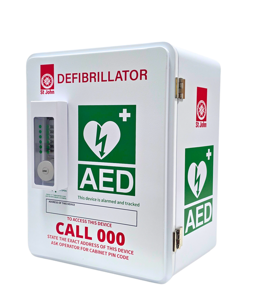 Defibrillator Cabinet - Outdoor with Keypad Lock