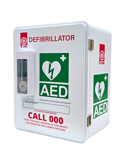 Defibrillator Cabinet - Outdoor with Keypad Lock