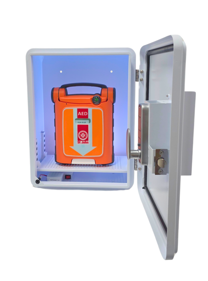 St John G5 iCPR Fully Automatic Defibrillator Outdoor Bundle