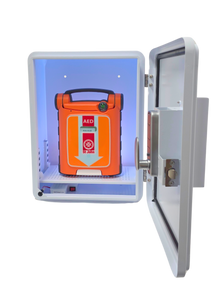 Defibrillator Cabinet - Outdoor with Keypad Lock