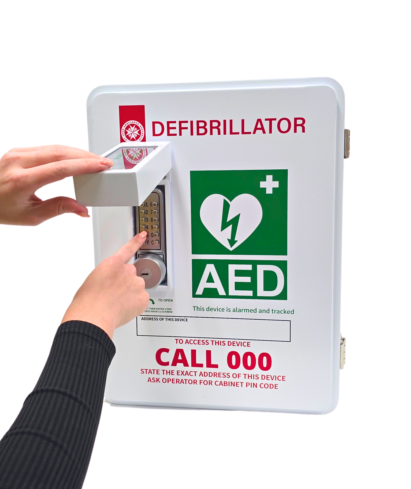 St John G5 iCPR Fully Automatic Defibrillator Outdoor Bundle