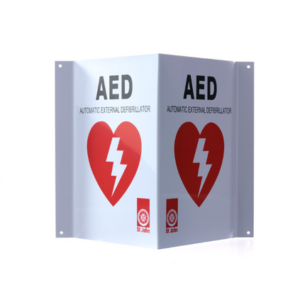 St John X3 Semi-Automatic Defibrillator Bundle with Outdoor Cabinet