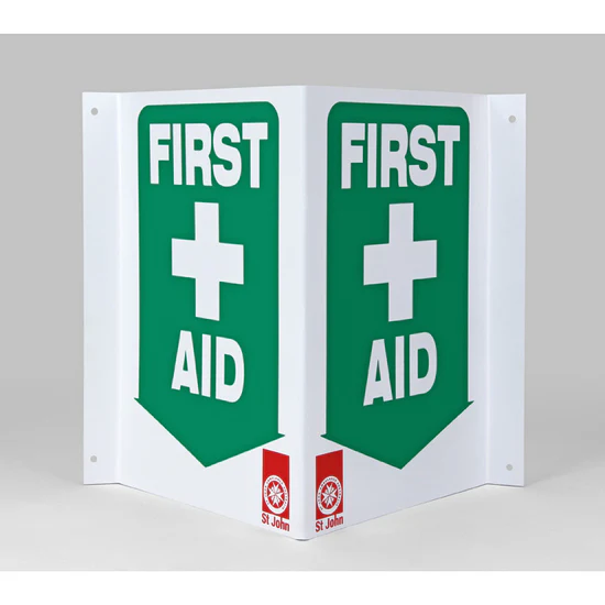 First Aid Signage 90 Degree