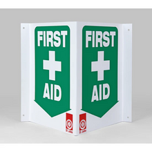 Load image into Gallery viewer, First Aid Signage 90 Degree