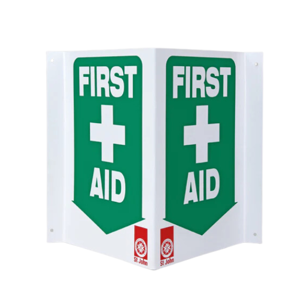 First Aid Table Signage First Aid Signage 90 Degree – St John Ambulance Victoria