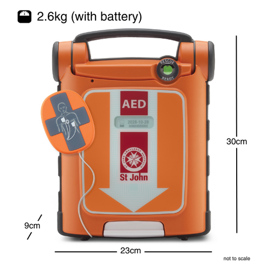 St John G5 iCPR Fully Automatic Defibrillator