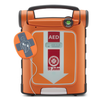 St John G5 iCPR Fully Automatic Defibrillator Outdoor Bundle