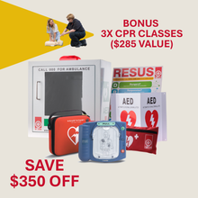 Load image into Gallery viewer, Philips HeartStart HS1 Defibrillator Bundle