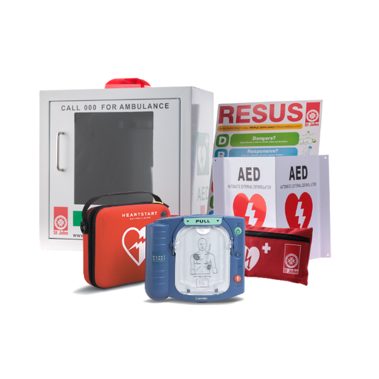Philips HeartStart HS1 Defibrillator Bundle