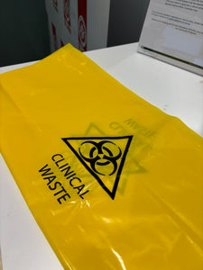 Bag Biohazard Waste Yellow Lrg