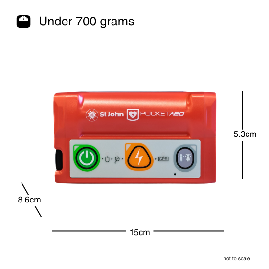 St John Pocket AED