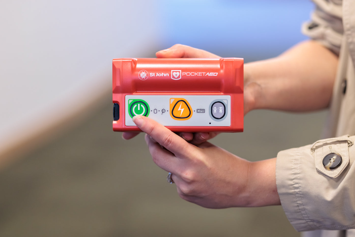 St John Pocket AED