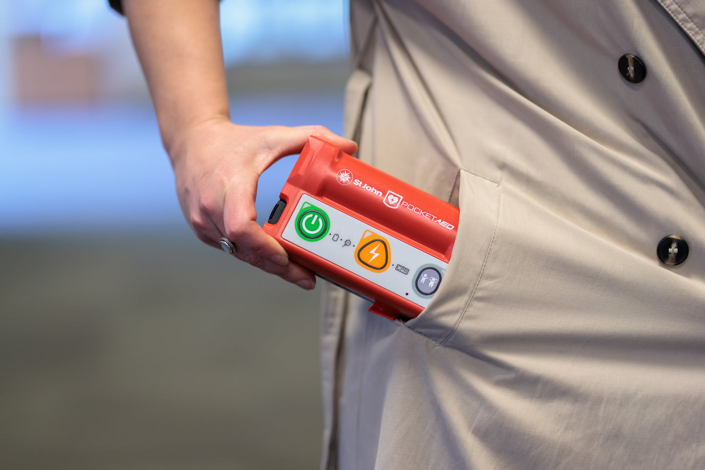 St John Pocket AED