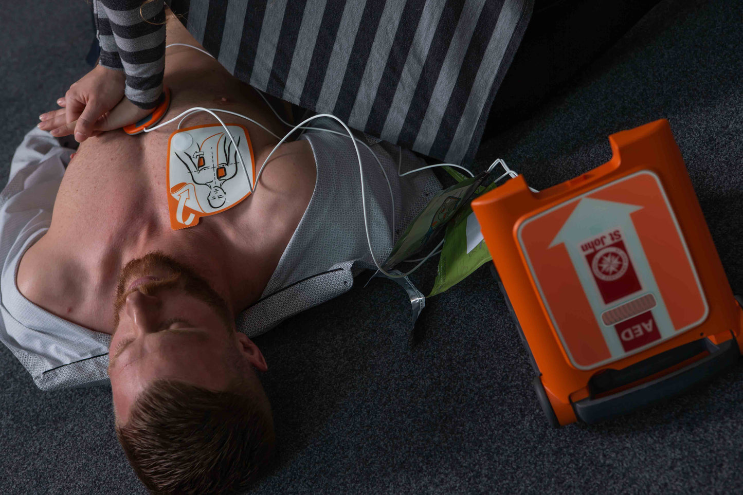 St John G5 iCPR Fully Automatic Defibrillator