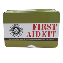 Load image into Gallery viewer, St John Commemorative First Aid Tin